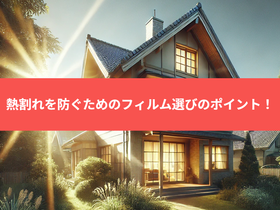 熱割れを防ぐためのフィルム選びのポイント